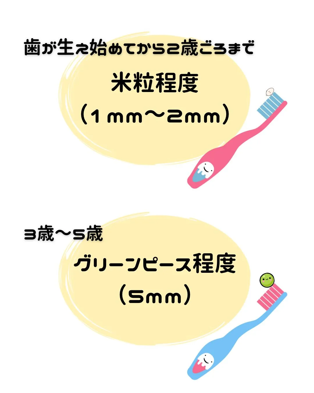 【年齢別！乳幼児のお口ケア🦷】